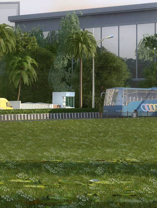 Mount Brisa entrance gate and frontage