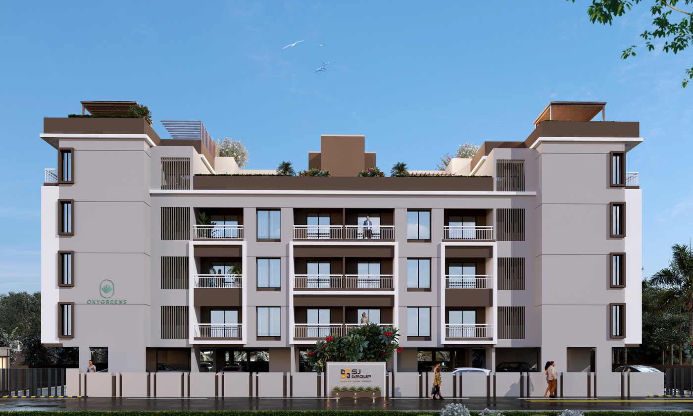 Oxygreens building elevation